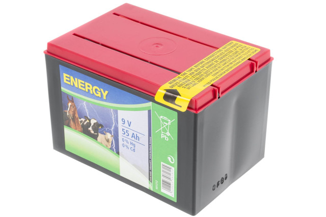 Bateria chlorkowa do elektryzatora, 9 V, 55 Ah, Kerbl