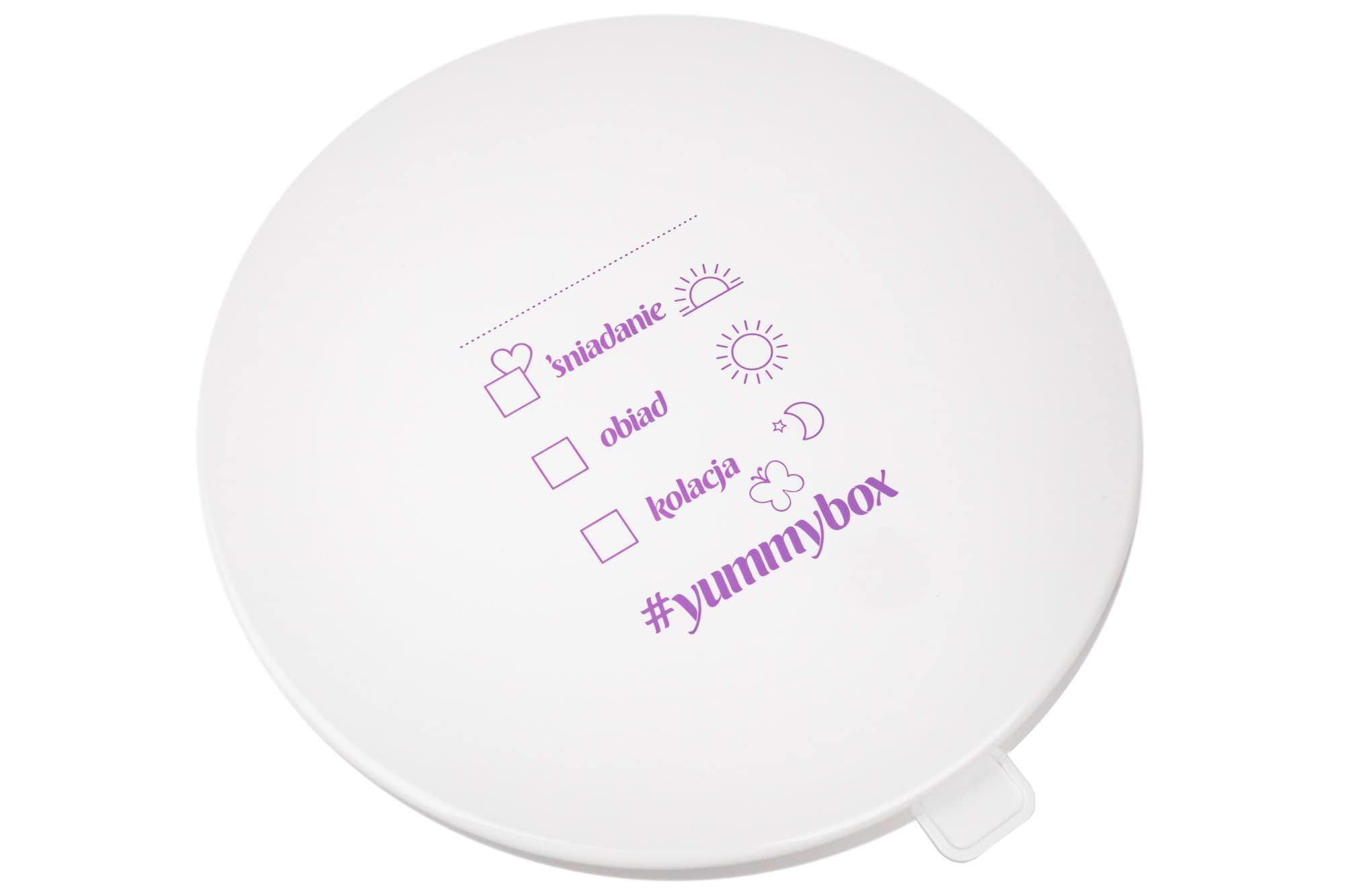 Pokrywka do miski na paszę Yummy, 6 l, biały