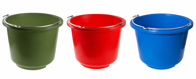 Wiadro z tworzywa sztucznego, 12 l, Kerbl